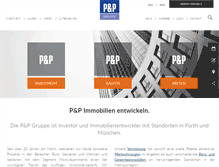 Tablet Screenshot of pp-gruppe.de